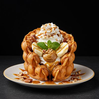 Gone Nuts Bubble Waffle